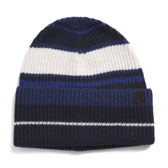 RAG & BONE Wool Blend Blake Striped Beanie - Picture 2 of 3
